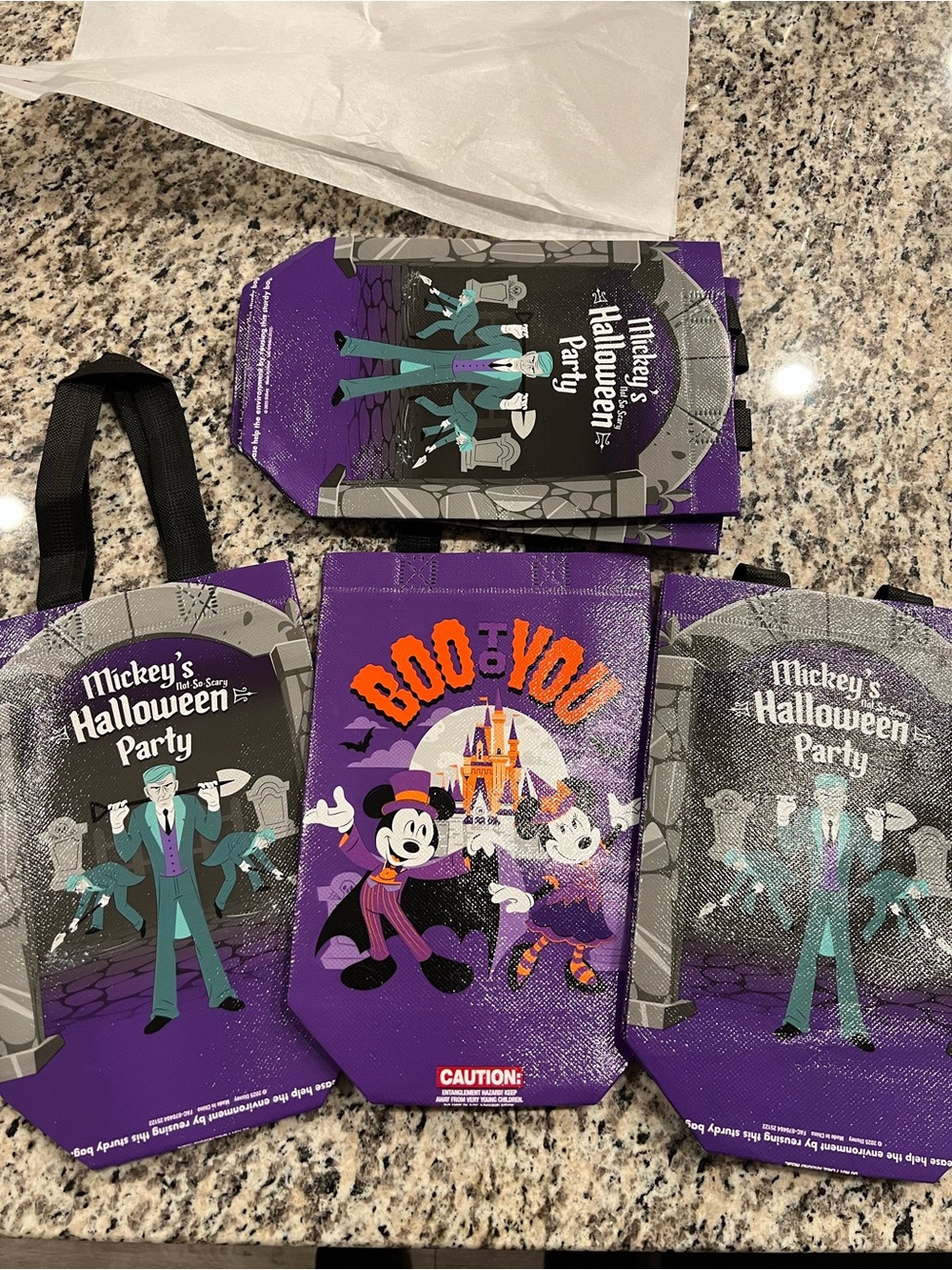 Mickeys Halloween Party Trick or Treat bags